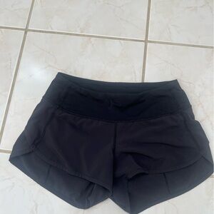 lululemon lined running shorts